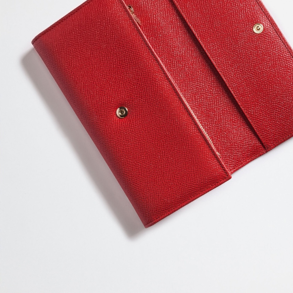 Dolce & Gabbana Continental Wallet in Dauphine Leather - Picture 4 of 7